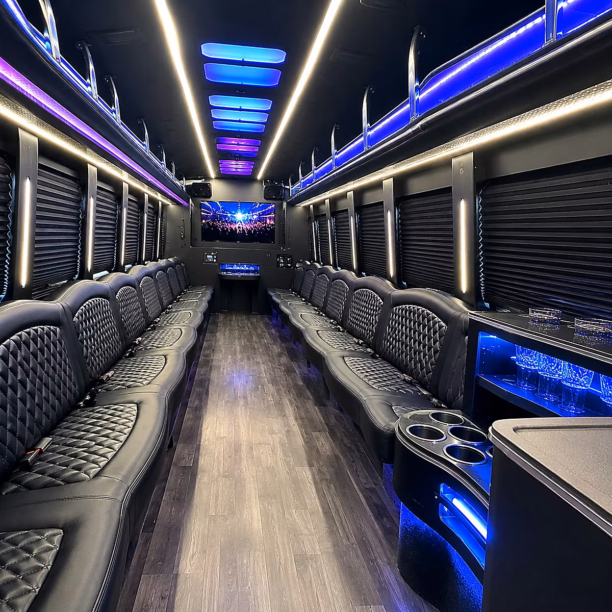 party bus rentals for west hartford proms at hall and conard high schools
