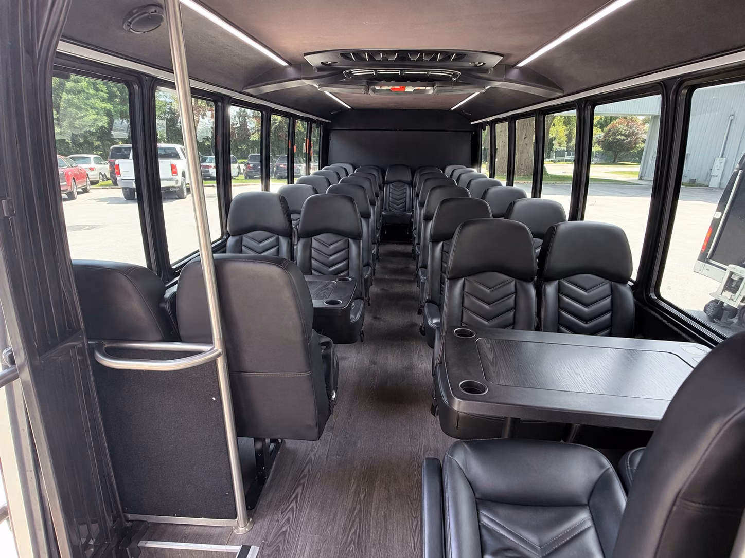 west hartford 15 passenger minibus inside