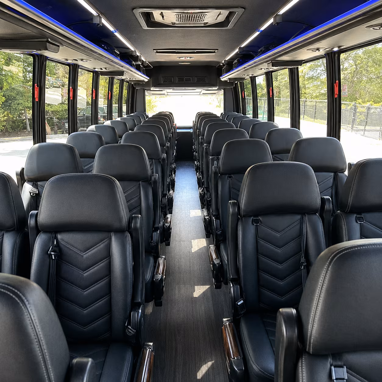 west hartford employee transportation onboard seating