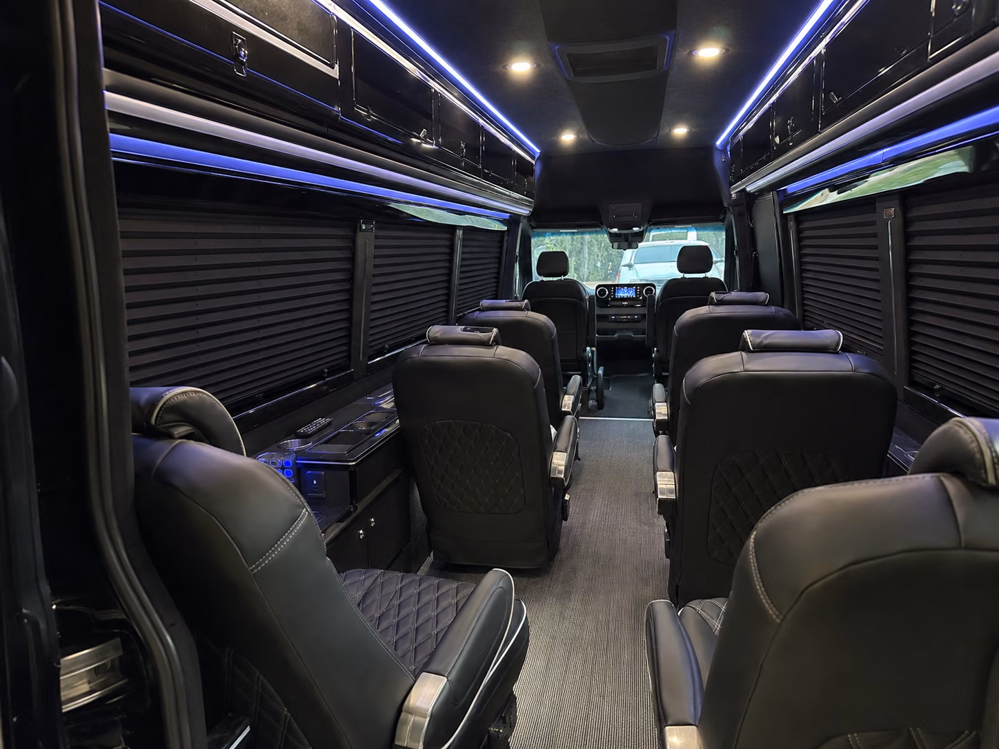 west hartford private event transportation onboard seating