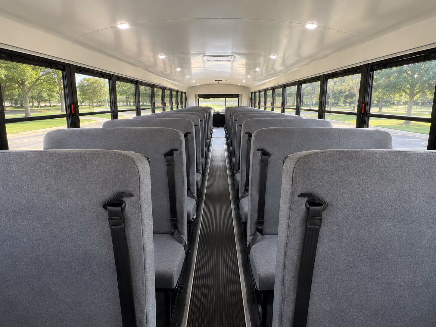 west hartford school bus inside